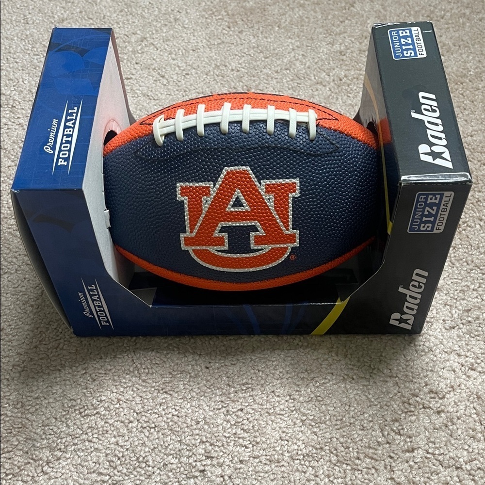 NWT Auburn University Blue and Orange Football